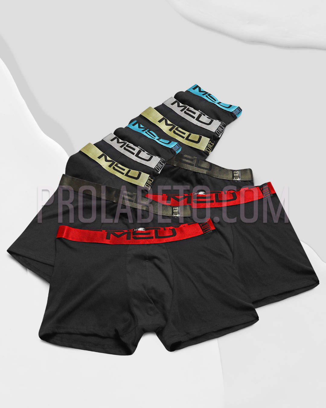 LocalSales.gr - MED Logan Boxers Low Rise - Πακέτο 10